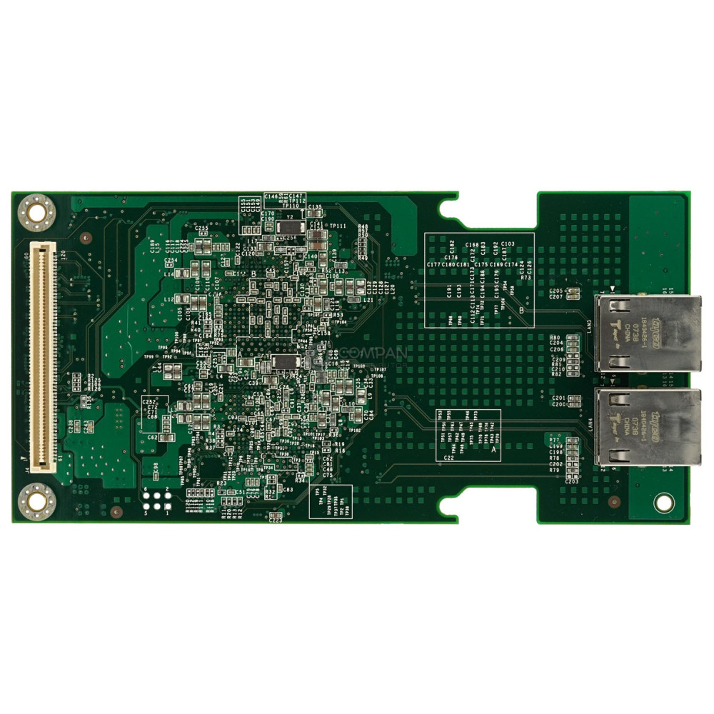 MX203 DELL DUAL PORT 1GB NIC MEZZANINE RISER BOARD FOR POWEREDGE R805 R905
